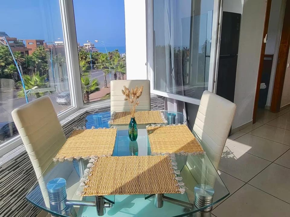 Magnifique appartement avec vue imprenable sur la mer et coucher de soleil Apartment in Casablanca-Settat
