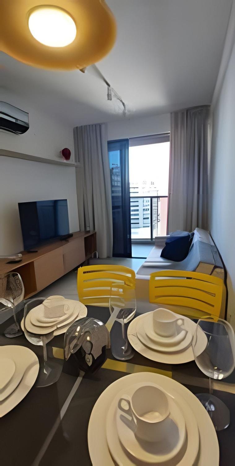 Apartamento Moderno c/ Varanda na Praia de Pajuçara Apartment in Maceió