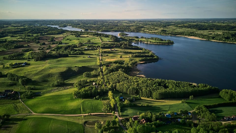 Bird's eye view, Lake view