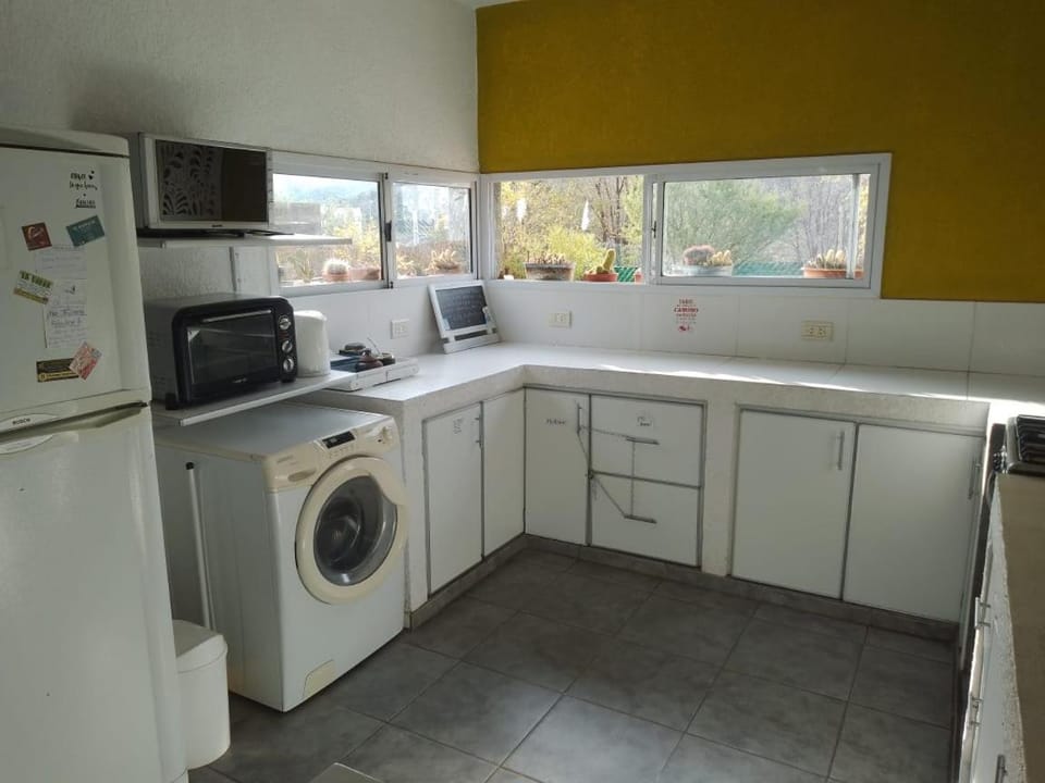 Kitchen or kitchenette, oven