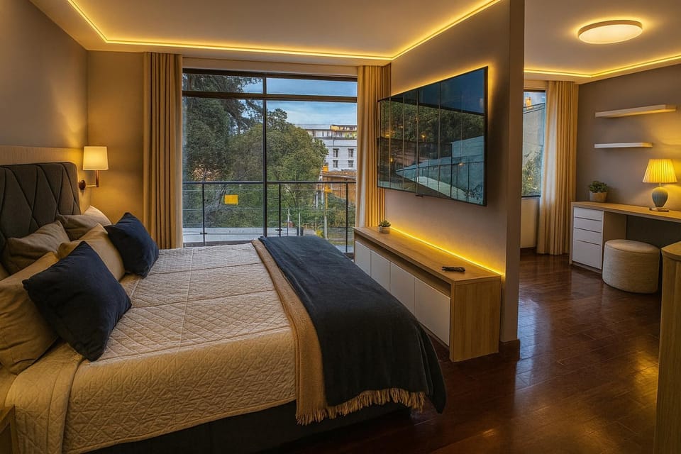Bed, Bedroom