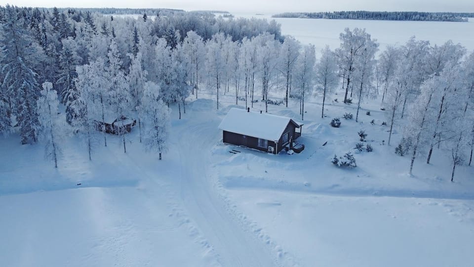 Property building, Day, Natural landscape, Bird's eye view, Winter