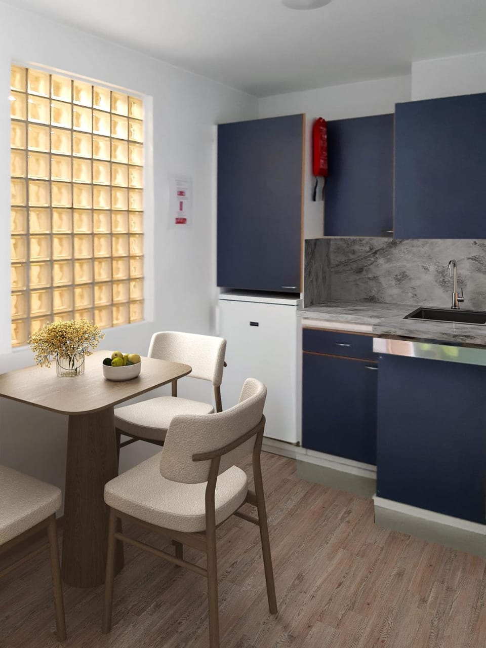 Kitchen or kitchenette
