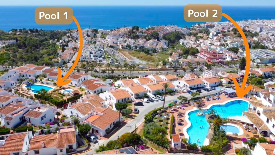 Bird's eye view, Swimming pool