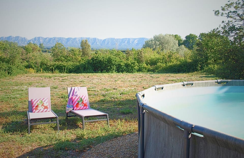 Garden, Pool view, Swimming pool, sunbed