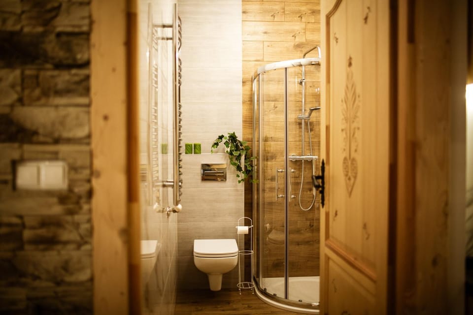 Shower, Toilet, Bathroom, towels