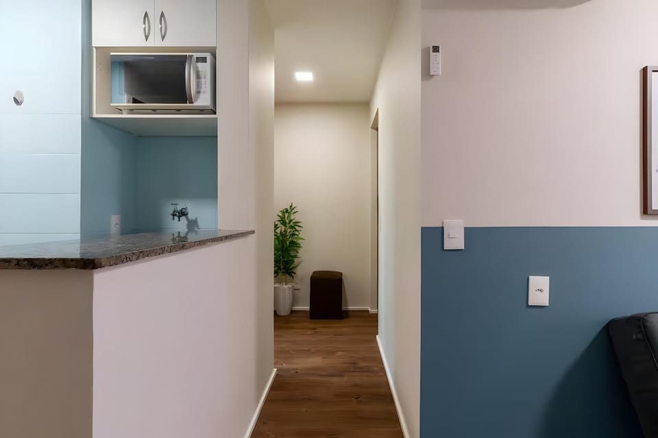 Kitchen or kitchenette, Living room