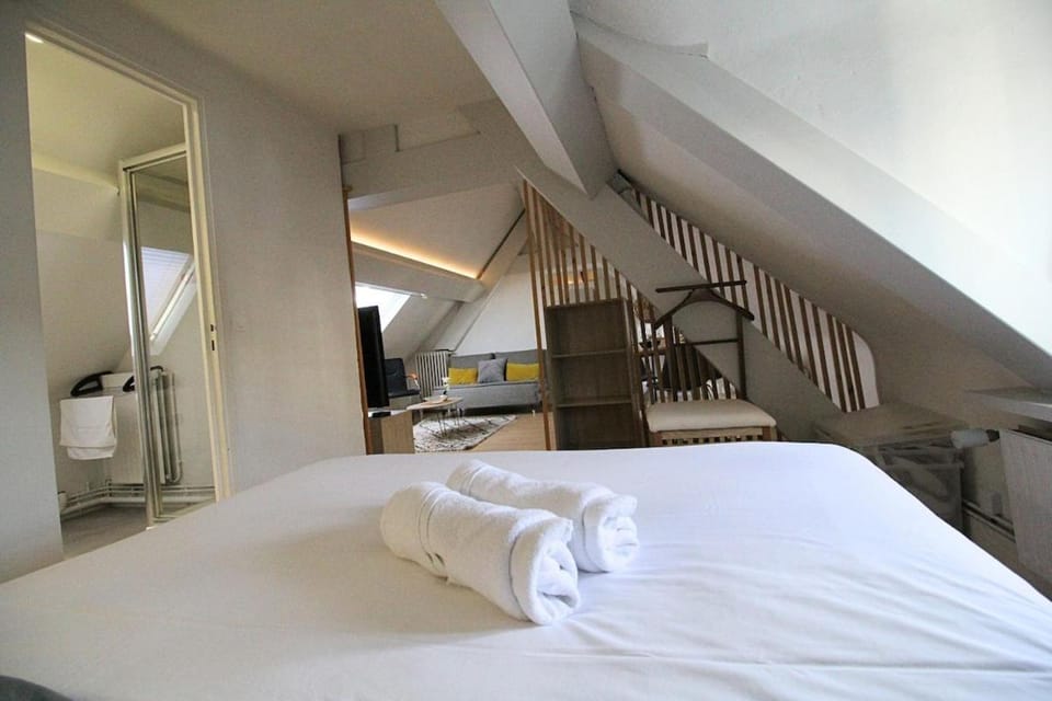 La Mansarde - Cozy T2 - Disney, Gare, Hypercentre Apartment in Lagny-sur-Marne