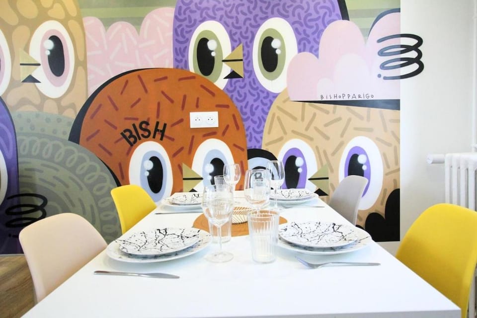 Le PopArt - T3 design - Disney, Gare, Hypercentre Apartment in Lagny-sur-Marne