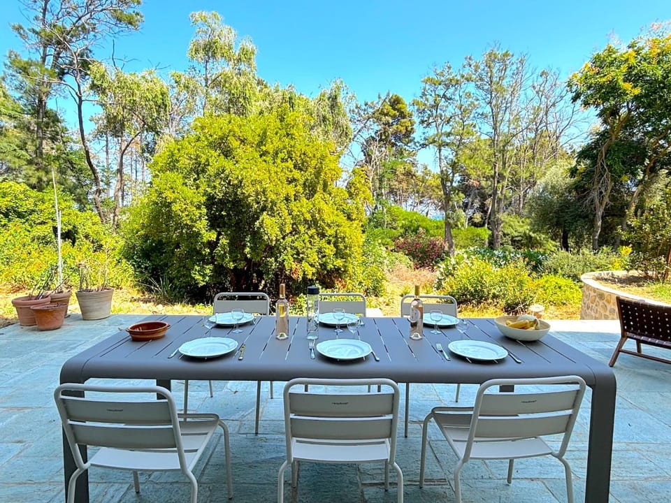 Patio, Spring, Day, Garden, Dining area, Garden view