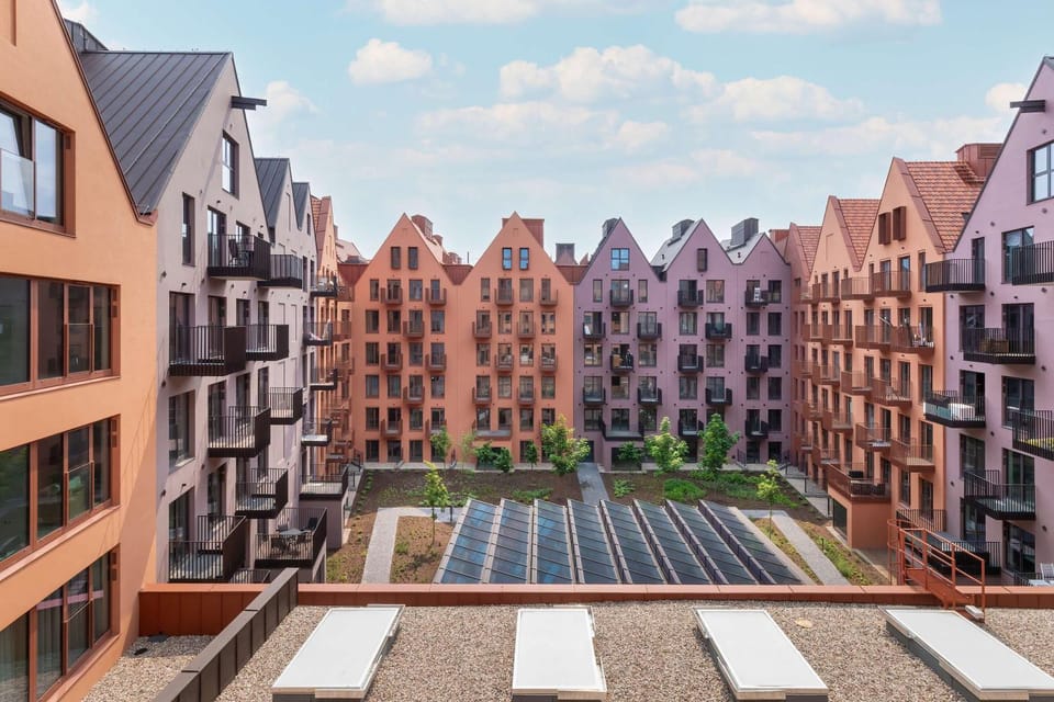 Property building, City view