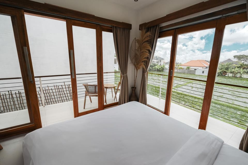 Bed, View (from property/room), Balcony/Terrace, Balcony/Terrace, Photo of the whole room, Bedroom