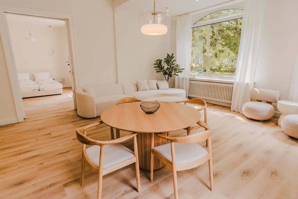 Living room, Seating area, Dining area