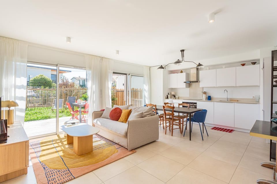 Bel appartement avec jardin proche des plages Apartment in Anglet