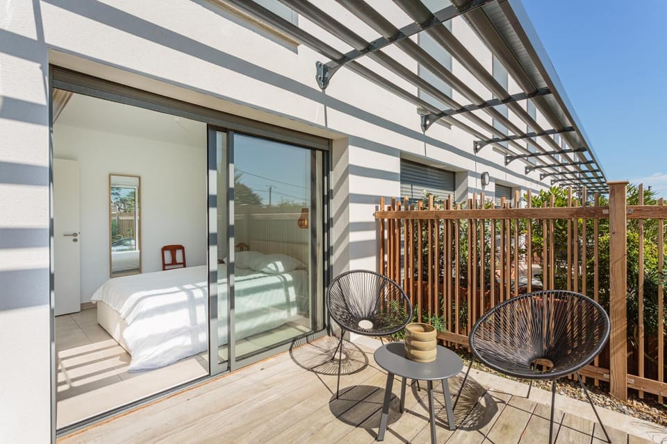 Bel appartement avec jardin proche des plages Apartment in Anglet
