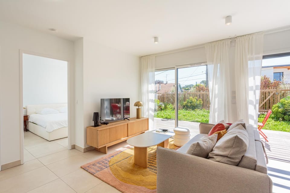 Bel appartement avec jardin proche des plages Apartment in Anglet