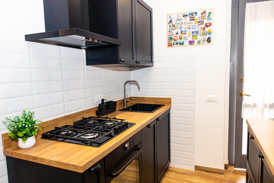 Kitchen or kitchenette, kitchen