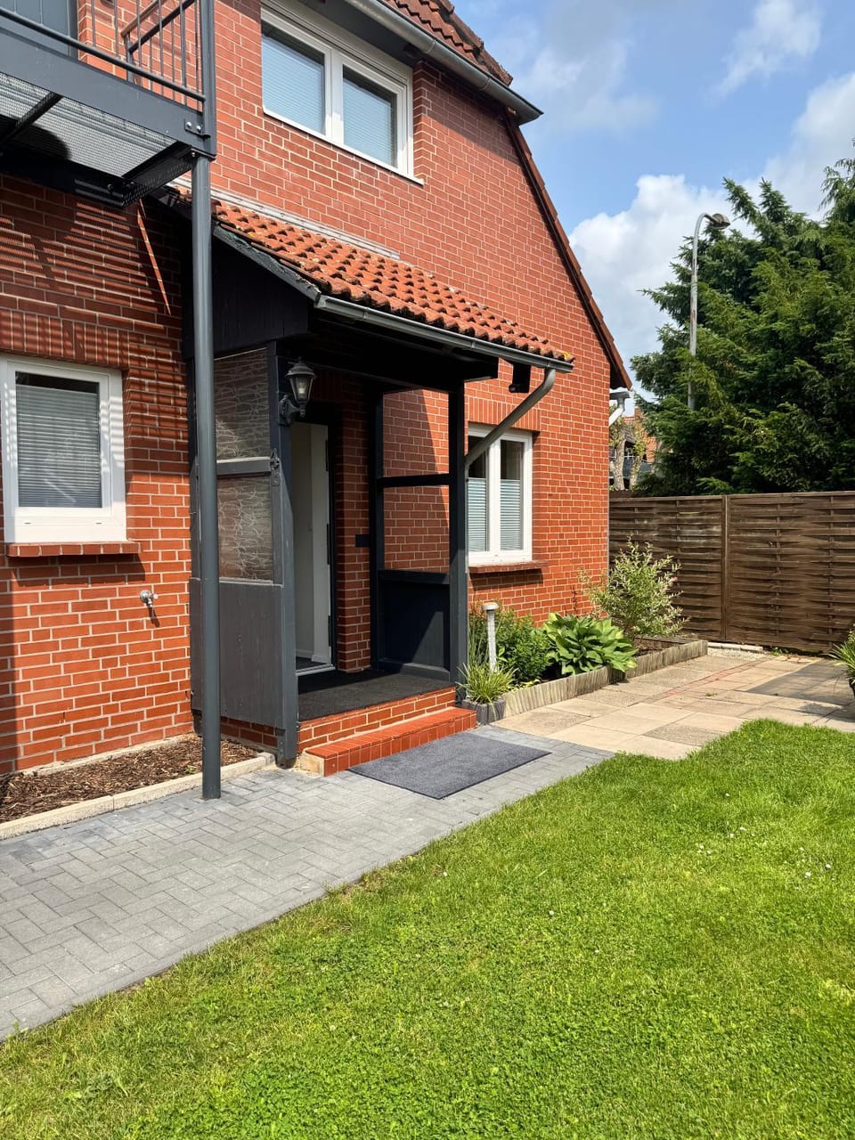 Property building, Garden, Garden view
