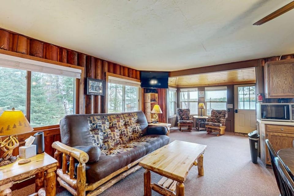 The View on Found Lake House in St Germain
