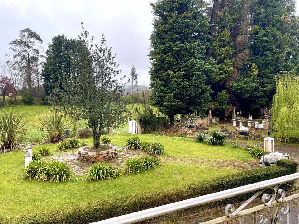 Natural landscape, Garden, Garden view