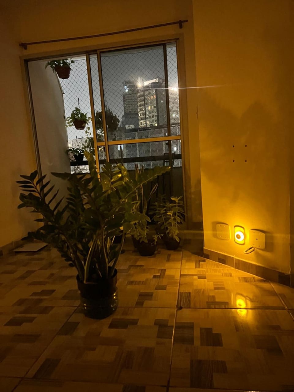 Night, Living room