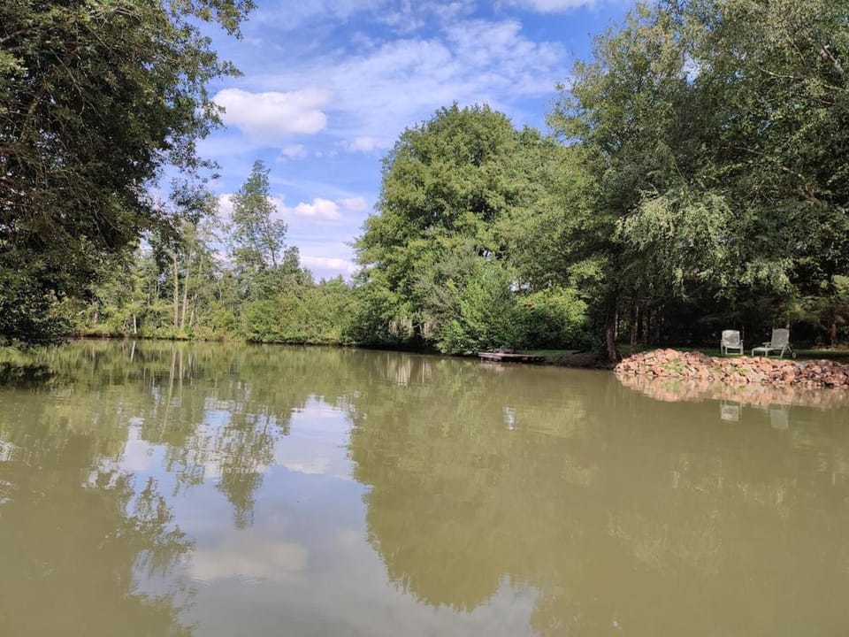 Chalet avec étang privatisé Apartment in Normandy