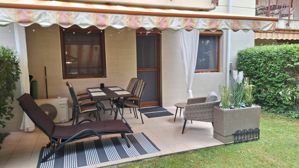 Property building, Garden view