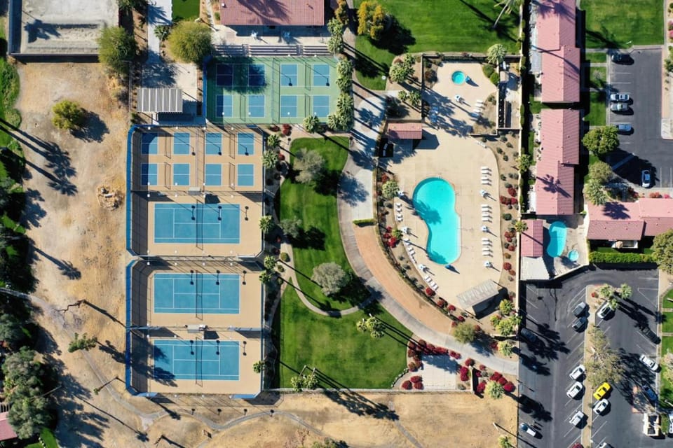 Gallery at Indian Palms Walk to the Festivals Pool Hot Tub Pickleball House in Indio
