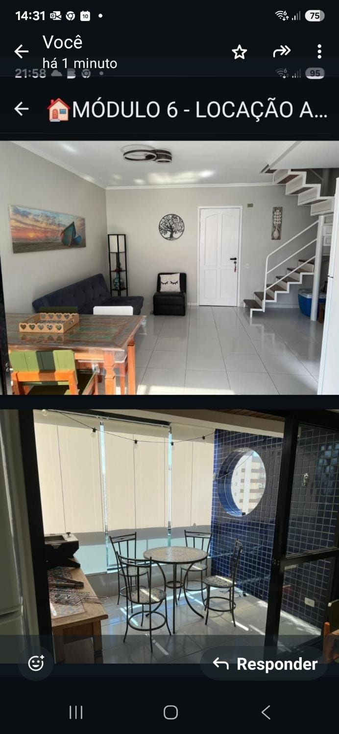 Apto 6 pessoas com piscina aquecida Apartment in Bertioga