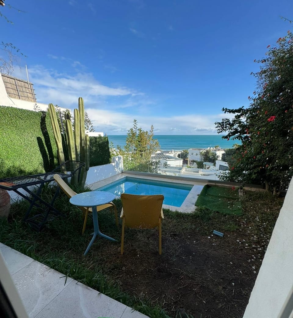 Écrin bleu - Vue mer & piscine Apartment in Tunis Governorate, Tunisia