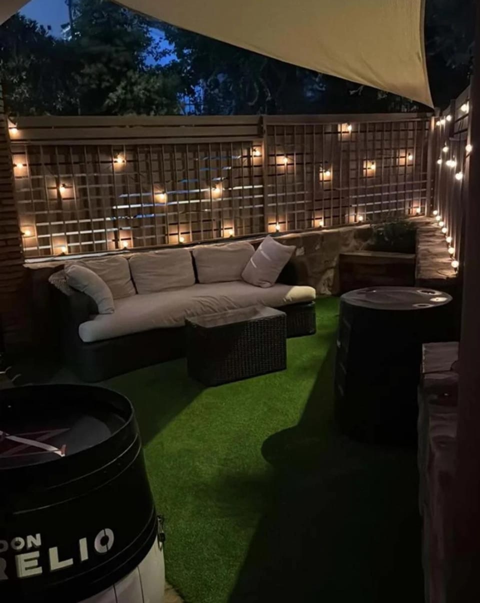 Garden, Sunset