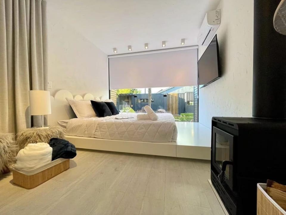 Tiny House Santorini | Gramado | Lareira Apartment in Gramado