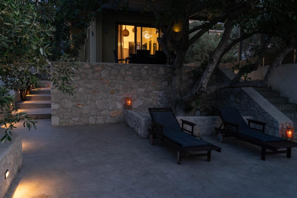 Patio, Night, Garden