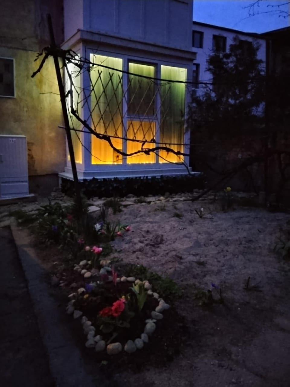 Property building, Night
