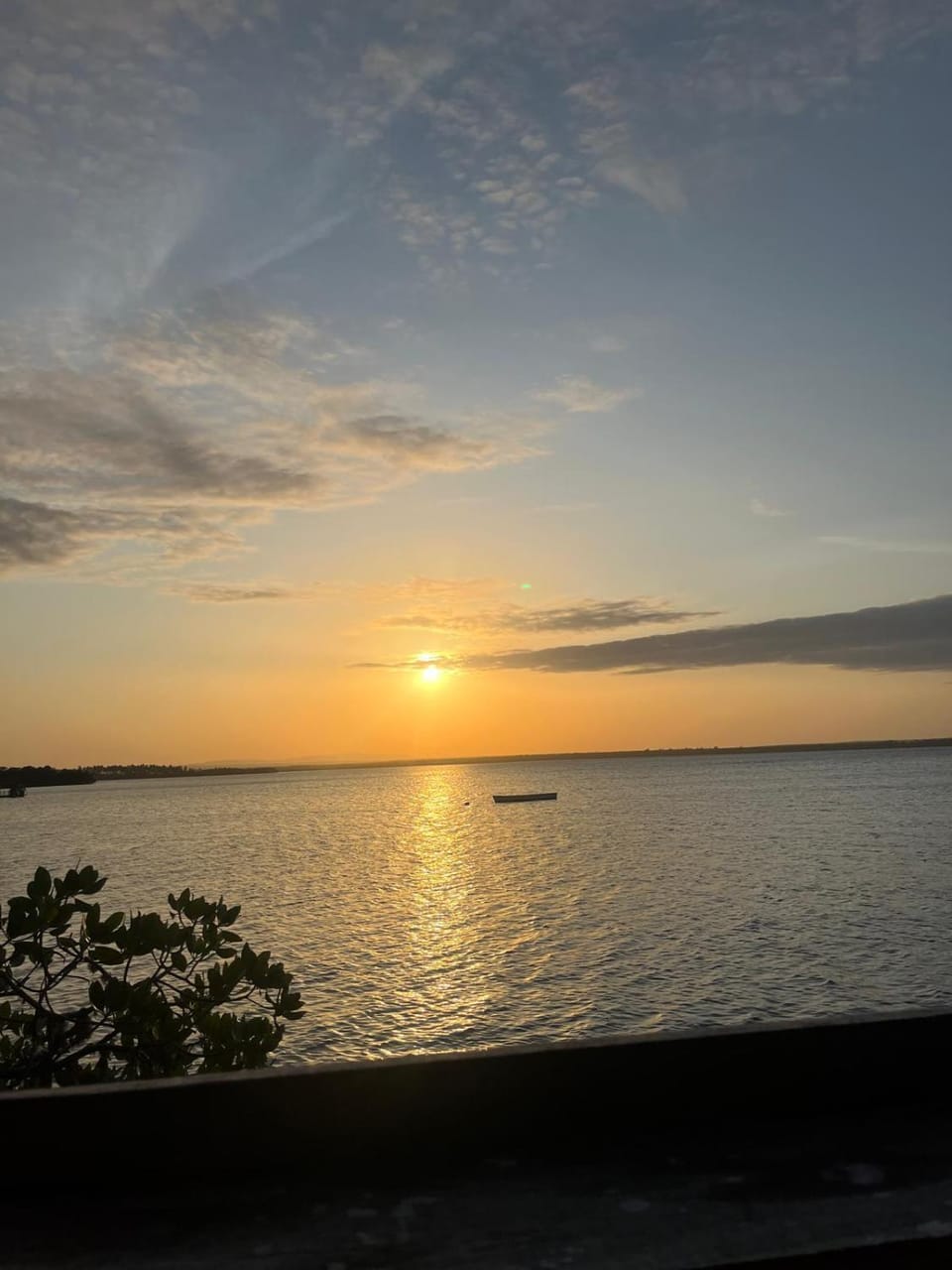 Natural landscape, Sea view, Sunset