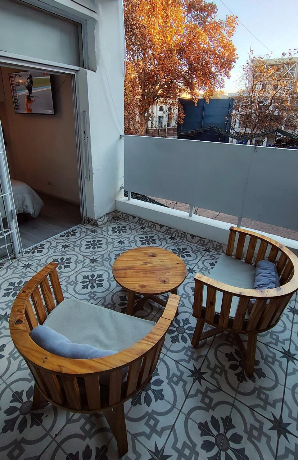 Day, View (from property/room), Balcony/Terrace, Living room