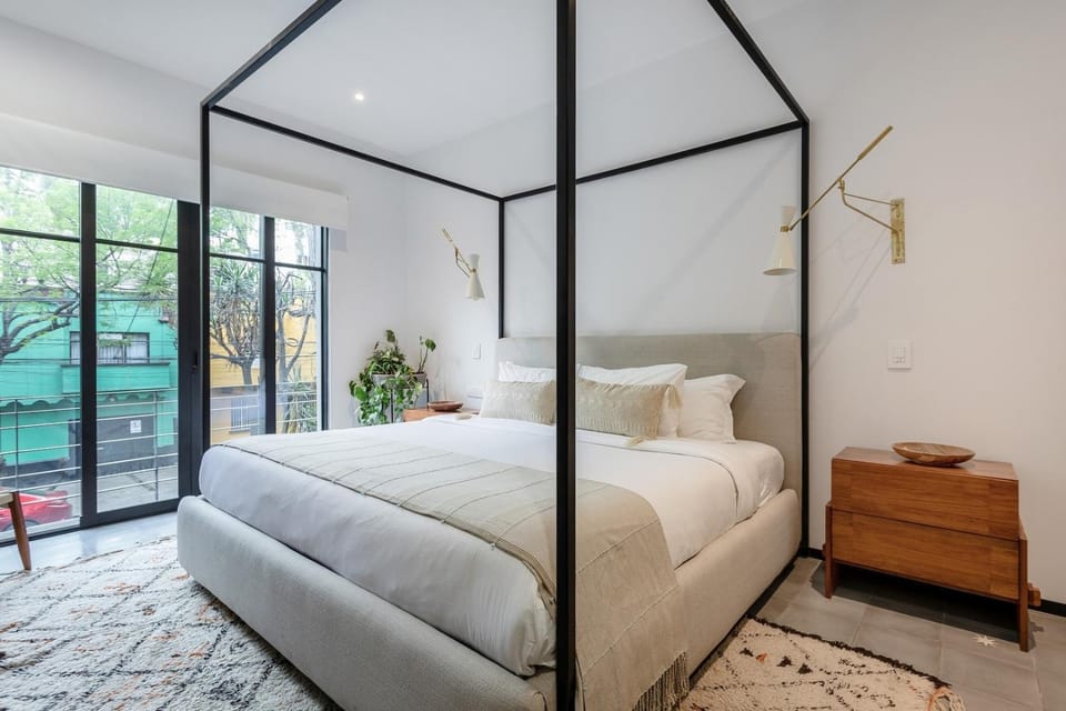Bed, Bedroom