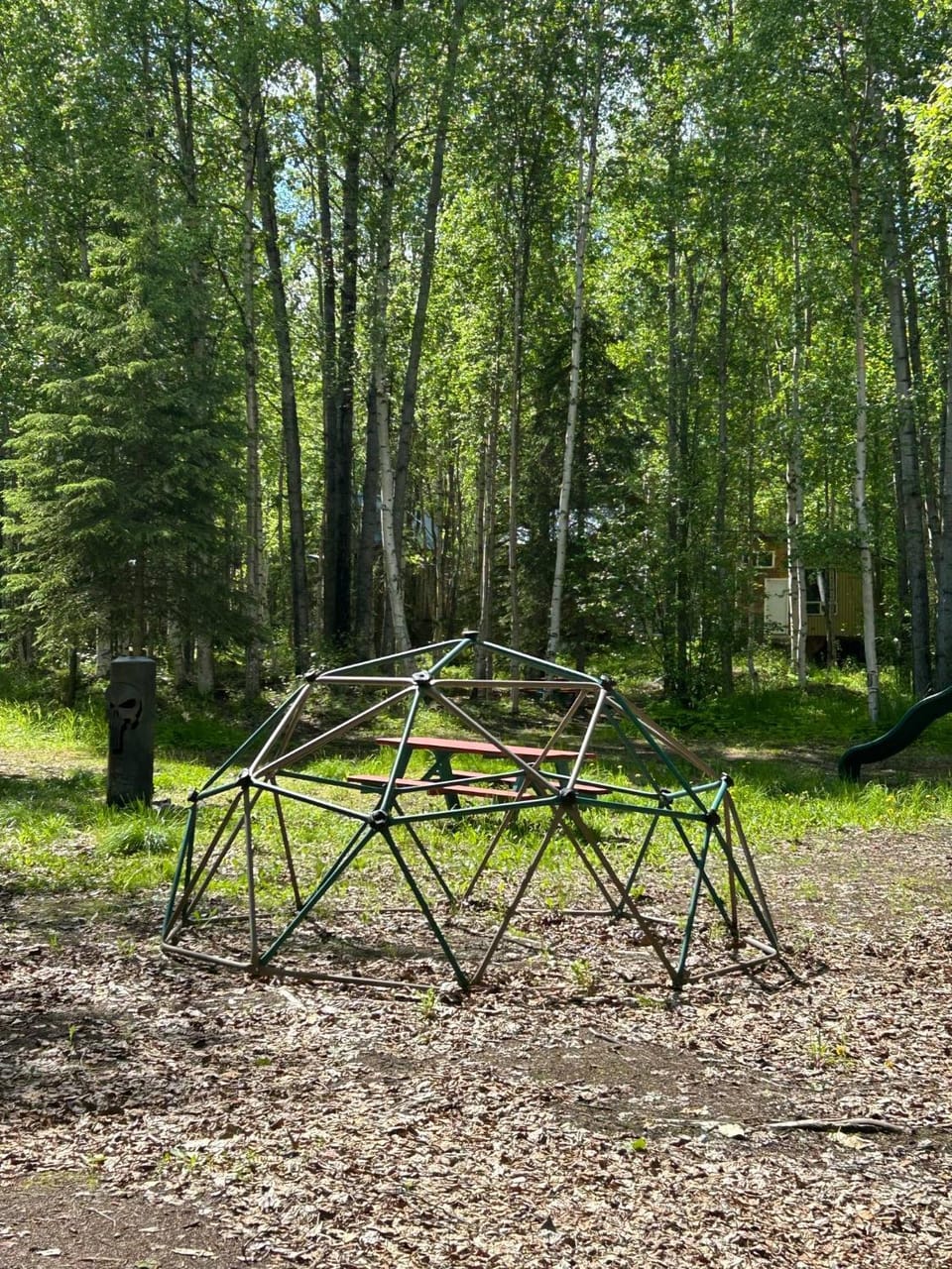 Spring, Day, Natural landscape, Children play ground