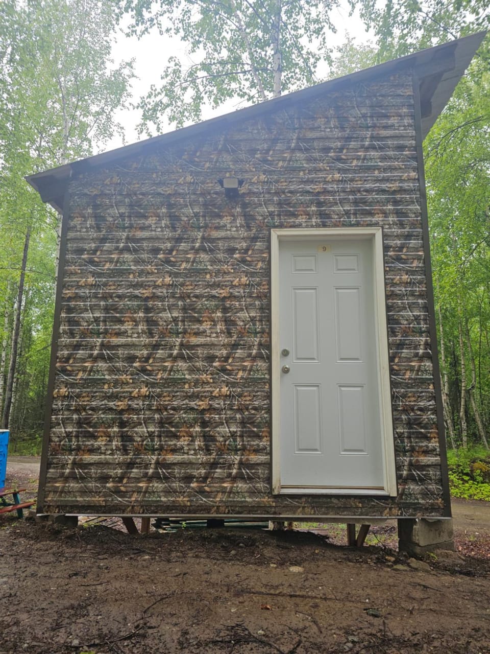 Property building, Spring, Day