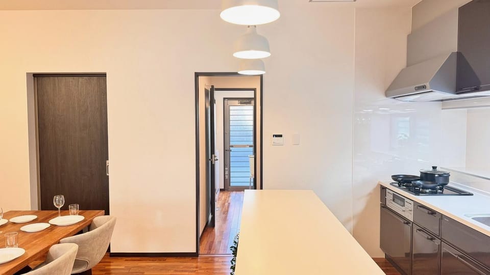 Kitchen or kitchenette, Dining area, stove, kitchen, kitchen