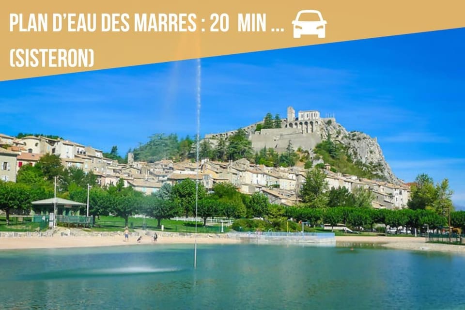 L'écrin de Sisteron - lac, centre-ville et parking Apartment in Sisteron