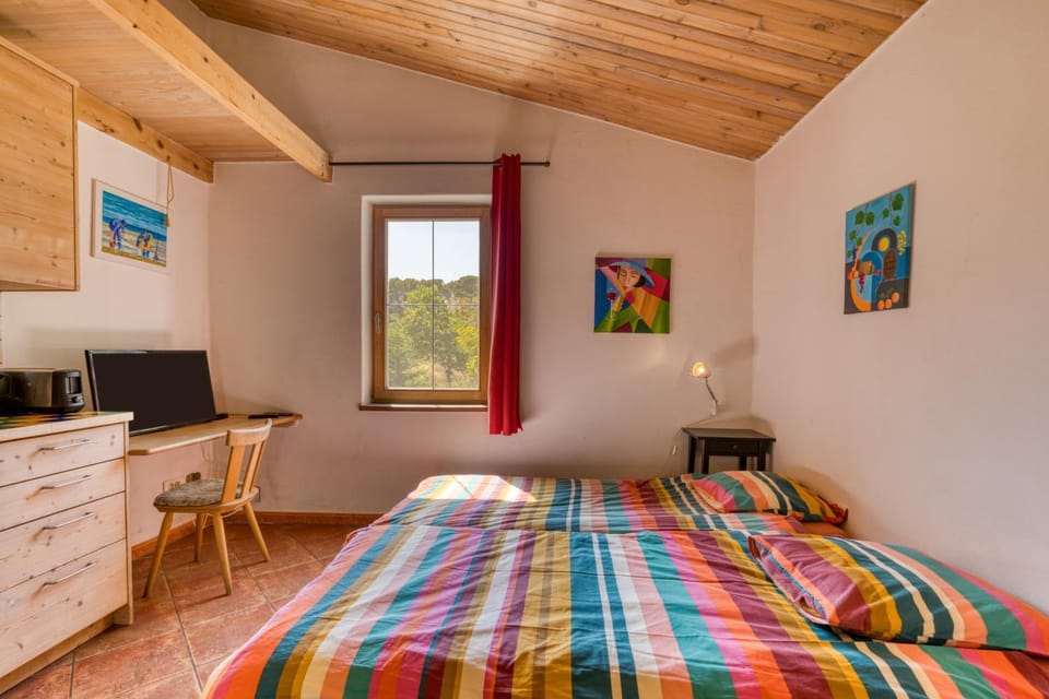 Property building, Living room, Bedroom