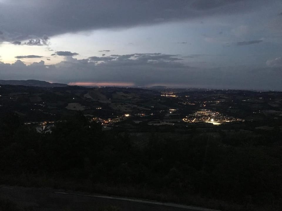Natural landscape, Mountain view, Sunrise, Sunset