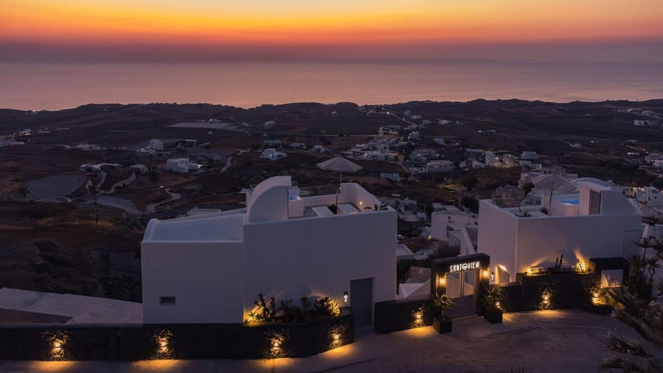 Property building, Sea view, Sunrise