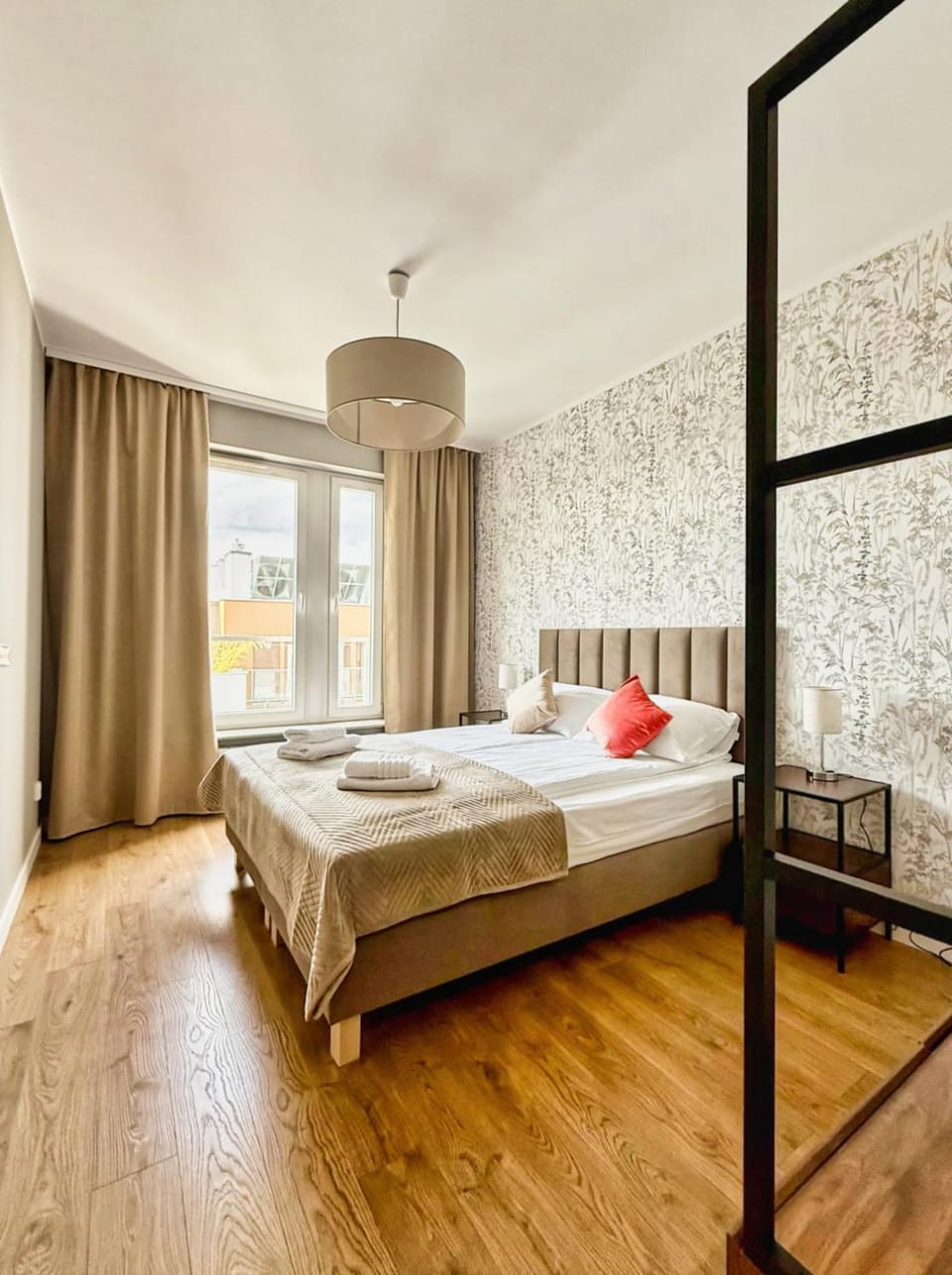 Bed, Bedroom, Sunrise