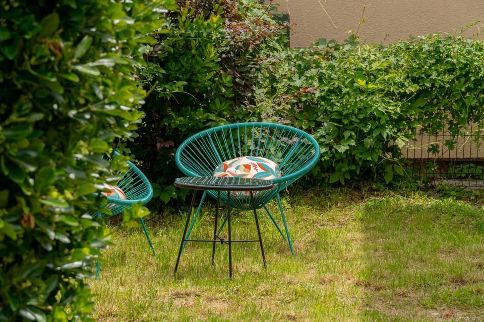 Spring, Garden, Garden view