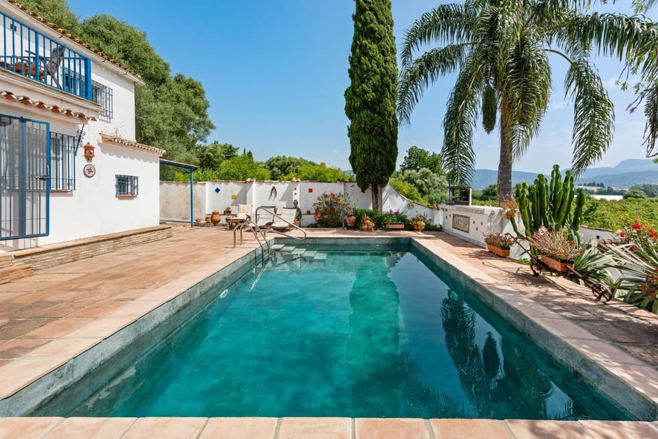 Property building, Living room, Swimming pool