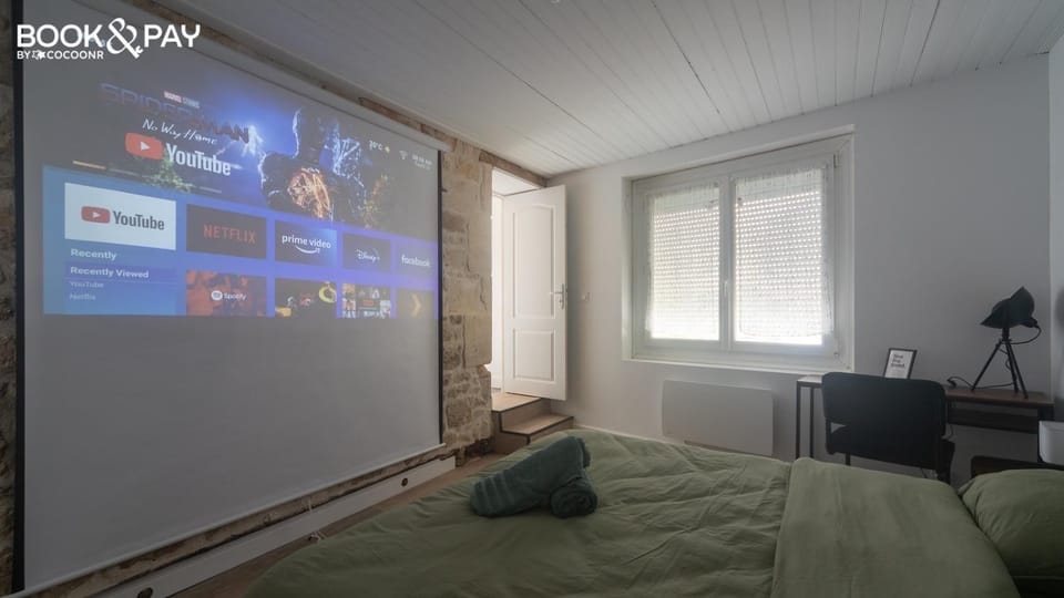 Luçon and Chill - Hammam & Vidéoprojecteur Apartment in Pays de la Loire