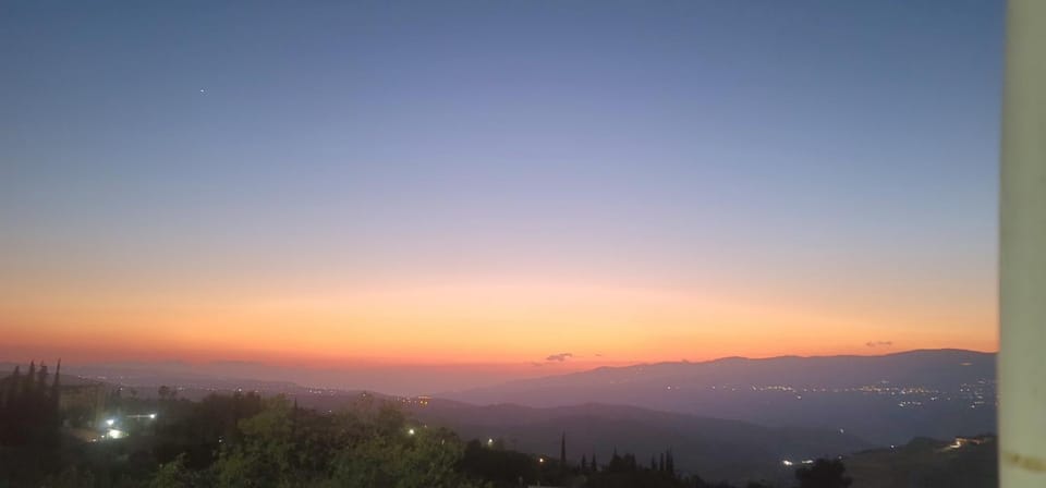 Natural landscape, Mountain view, Sunrise, Sunset