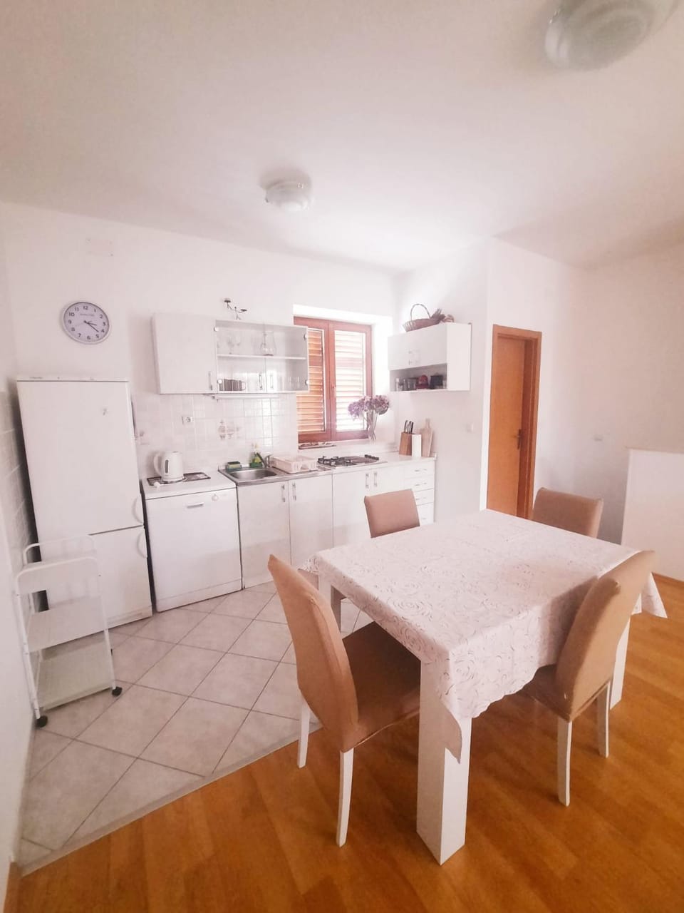 Kitchen or kitchenette, Dining area